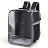 Breathable, portable and foldable cat bag, transparent cat outing pet bag, double-shoulder large-capacity backpack, dog backpack Application Scenario